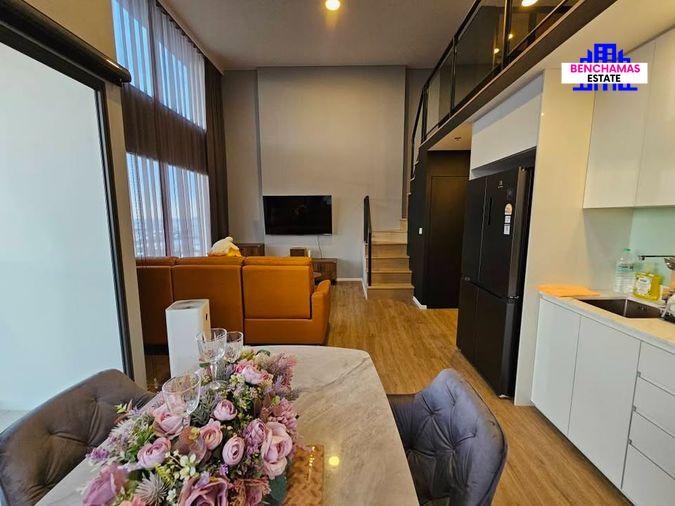 รูป 🔥ขายด่วน! ระดับพรีเมียม Landmark @MRTA Station (Siamese Rama 9) ห้องสวยสไตล์ Duplex เพดานสูง ชั้น 21 วิวโล่งสวยสะกดสายตา ทำเลดีติดรถไฟฟ้า MRT - รูปที่ 4/18