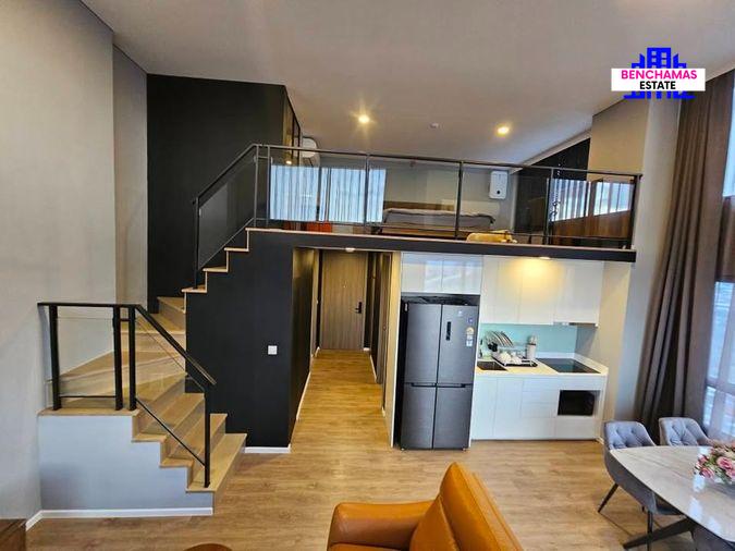 รูป 🔥ขายด่วน! ระดับพรีเมียม Landmark @MRTA Station (Siamese Rama 9) ห้องสวยสไตล์ Duplex เพดานสูง ชั้น 21 วิวโล่งสวยสะกดสายตา ทำเลดีติดรถไฟฟ้า MRT - รูปที่ 1/18