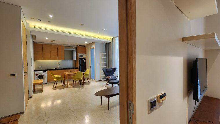 รูป Saladaeng Residences | ห้องกว้างมากหนึ่งนอนไซต์ใหญ่ ตกแต่ง สวยเรียบๆ โล่งๆ เหมาะกับคนมีของเยอะ - รูปที่ 2/11