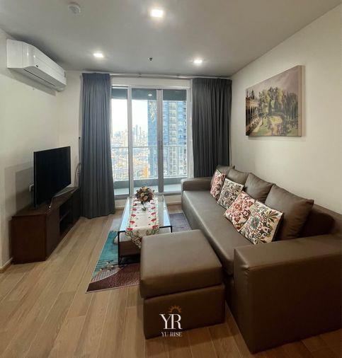 รูป ปล่อยเช่า Rhythm Sukhumvit 50 2 ห้องนอน พื้นที่กว้างขวาง บรรยากาศอบอุ่นสไตล์ครอบครัว - รูปที่ 1/10