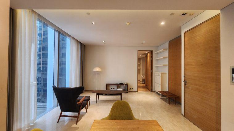 รูป Saladaeng Residences | ห้องกว้างมากหนึ่งนอนไซต์ใหญ่ ตกแต่ง สวยเรียบๆ โล่งๆ เหมาะกับคนมีของเยอะ - รูปที่ 4/11