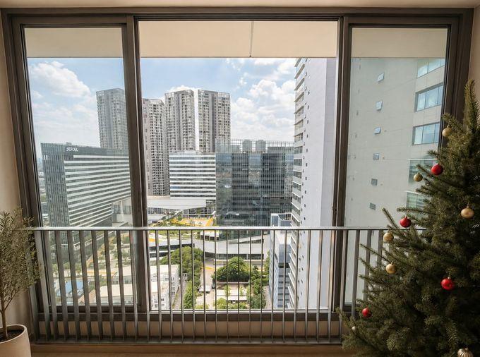 รูป IDEO Mobi Sukhumvit 66 ปล่อยเช่า ห้องโปร่งสบาย ตกแต่งสวย เปิดรับแสงธรรมชาติ พร้อมวิวมุมสูง 2 ห้องนอน 2 ห้องน้ำ - รูปที่ 7/8