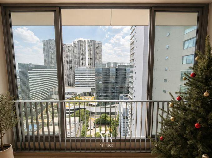 รูป IDEO Mobi Sukhumvit 66 ปล่อยเช่า ห้องโปร่งสบาย ตกแต่งสวย เปิดรับแสงธรรมชาติ พร้อมวิวมุมสูง 2 ห้องนอน 2 ห้องน้ำ - รูปที่ 7/8