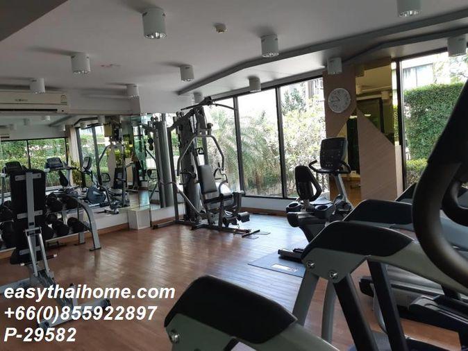 รูป P-29582 | ปล่อยเช่า ศุภาลัย ซิตี้ รีสอร์ท สถานีรถไฟฟ้าแบริ่ง สุขุมวิท 105🔥✨ คอนโด 1 ห้องนอน วิวสระว่ายน้ำ เฟอร์ครบ ใกล้ BTS แบริ่ง พร้อมเข้าอยู่!  - รูปที่ 8/9