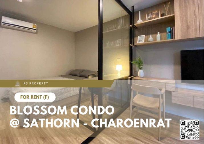 รูป ให้เช่า 🔥 Blossom Condo @ Sathorn - Charoenrat 🔥 เฟอร์นิเจอร์ และ เครื่องใช้ไฟฟ้าครบ ใกล้ BTS  - รูปที่ 1/8
