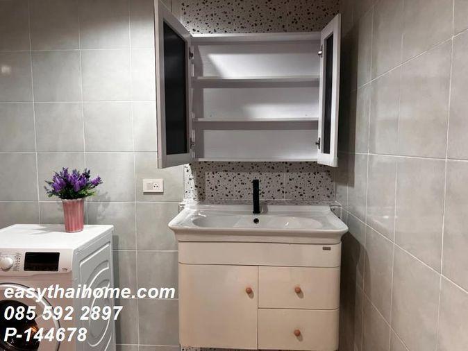 picture P-144678 📢 Condo for Rent River View Near BTS Surasak | State Tower Project, 30th Floor Line: @easythaihome 085-592-2897 - 15/23
