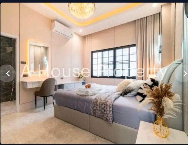 รูป ขายบ้านหรูพัทยา สไตล์โมเดิร์นหินอ่อนสวยงาม ตกแต่งครบ พร้อมอยู่ - รูปที่ 8/8