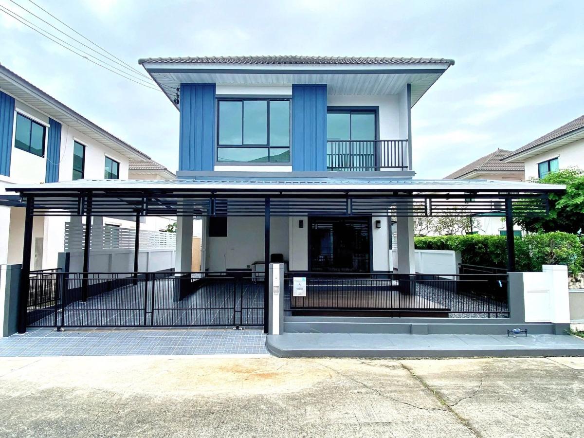 รูป 🔥ขาย บ้านเดี่ยวลาดกระบัง  โมดิ วิลล่า ลาดกระบัง (Modi Villa Ladkrabang) ✅ ติดถนนหลวงแพ่ง ใกล้สยามพรีเมี่ยมเอาท์เล็ต และสนามบินสุวรรณภูมิ - รูปที่ 1/17