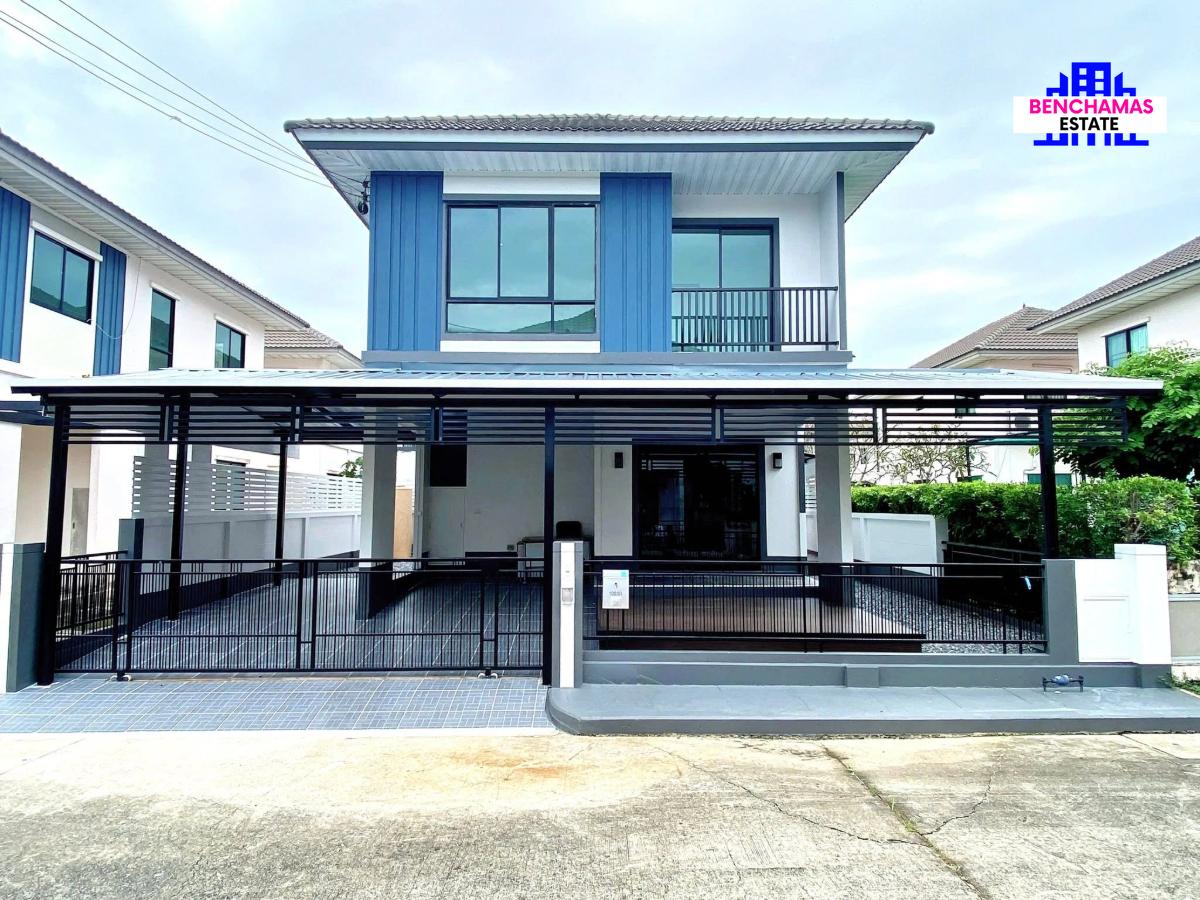 รูป 🔥ขาย บ้านเดี่ยวลาดกระบัง โมดิ วิลล่า ลาดกระบัง (Modi Villa Ladkrabang) ✅ ติดถนนหลวงแพ่ง ใกล้สยามพรีเมี่ยมเอาท์เล็ต และสนามบินสุวรรณภูมิ - รูปที่ 1/17