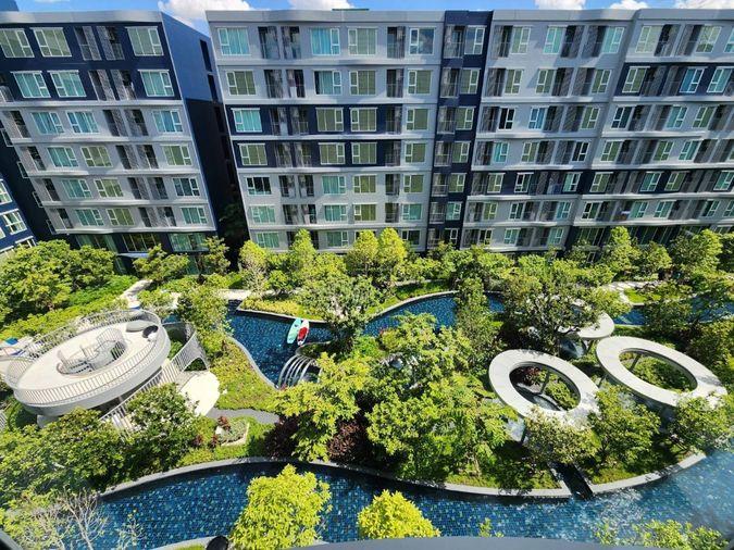 รูป 💎ให้เช่าคอนโด📣 Kave Town Island ห้องใหญ่ครัวแยก  วิวสระ เครื่องใช้ไฟฟ้าครบ   - รูปที่ 11/11