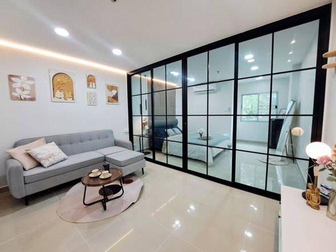 รูป 🔥ขาย รีเจนท์โฮม 1 Regent Home 1  ห้องสวยพร้อมอยู่ วิวต้นไม้ เฟอร์ครบ ทำเลพหลโยธิน 67ใกล้ BTS สายหยุด - รูปที่ 1/8