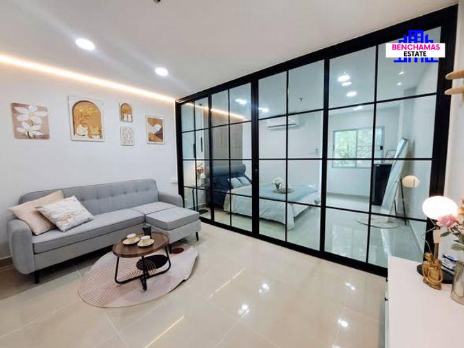 รูป 🔥ขาย รีเจนท์โฮม 1 Regent Home 1 ห้องสวยพร้อมอยู่ วิวต้นไม้ เฟอร์ครบ ทำเลพหลโยธิน 67ใกล้ BTS สายหยุด - รูปที่ 1/8