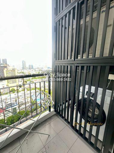 รูป Urbano Absolute | ให้เช่า 1 ห้องนอน สภาพดี ตกแต่งเรียบร้อย ชั้นสูงมาก วิวแม่น้ำ ราคาดี - รูปที่ 8/11