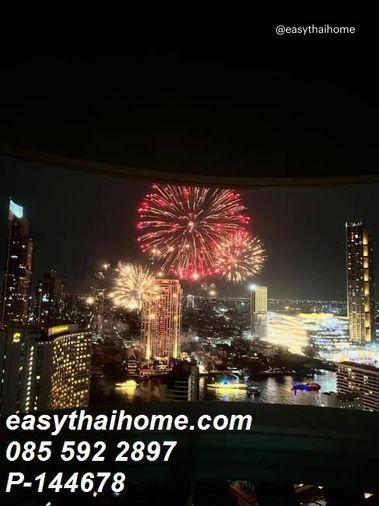 picture P-144678 ðĒ Condo for Rent River View Near BTS Surasak | State Tower Project, 30th Floor Line: @easythaihome 085-592-2897 - 23/23
