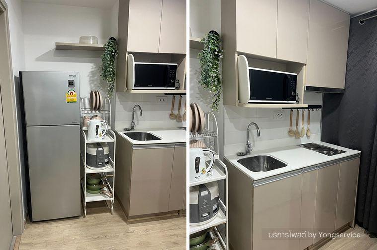 รูป Call : 081-897-6270 ให้เช่า คอนโด ไอดีโอ คิว จุฬา-สามย่าน 25 ตร.ม ชั้น 29 วิวสระว่ายน้ำ ห้องมุมสวนดาดฟ้า ตกแต่งครบตามรูป - รูปที่ 7/13