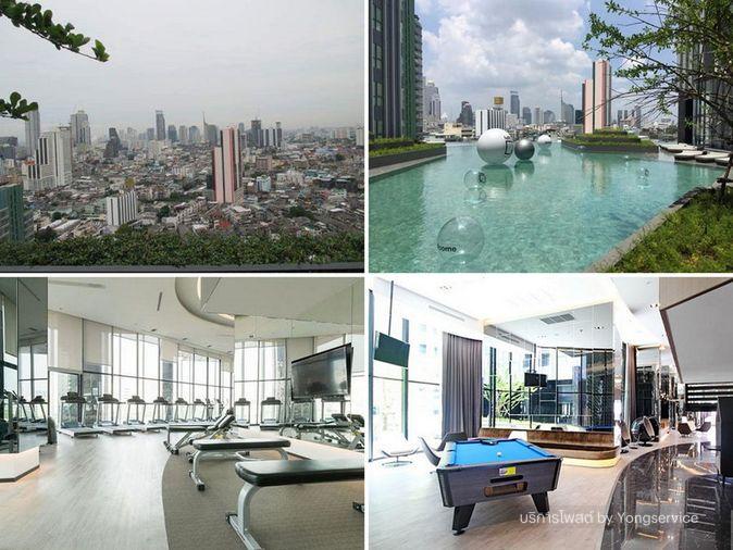 รูป Call : 081-897-6270 ให้เช่า คอนโด ไอดีโอ คิว จุฬา-สามย่าน 25 ตร.ม ชั้น 29 วิวสระว่ายน้ำ ห้องมุมสวนดาดฟ้า ตกแต่งครบตามรูป - รูปที่ 10/13