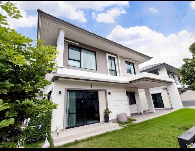 รูป 🔥ขาย บ้านเดี่ยว 2 ชั้น คาซ่า วิลล์ รามคำแหง-วงแหวน 2  ตกแต่ง Built-in พร้อมเข้าอยู่ ทำเลดีซอยมีสทีน ติดตั้ง Wall Charger ✨สำหรับรถยนต์ไฟฟ้าเรียบร้อย - รูปที่ 1/10