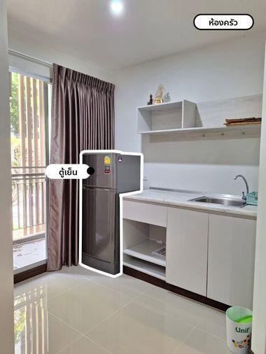 รูป 🔥ขาย คอนโด Vcondo ลาดกระบัง Phase B ห้องมุม ชั้น 1 บรรยากาศเงียบสงบ เฟอร์นิเจอร์ครบพร้อมอยู่ ทำเลดีใกล้คอมมูนิตี้มอลล์ - รูปที่ 5/9
