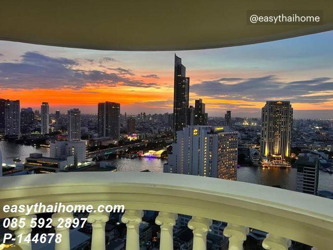picture P-144678 ðĒ Condo for Rent River View Near BTS Surasak | State Tower Project, 30th Floor Line: @easythaihome 085-592-2897 - 21/23