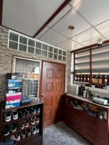 รูป 🔥ขาย บ้านเดี่ยวชั้นเดียว PRAPAWAN HOME 1 หลังมุมติดถนนเมน ทำเลมีนบุรี บ้านพร้อมอยู่ ครัวใน-นอก แถมแอร์ 3 ตัว พร้อมโอน - รูปที่ 8/19