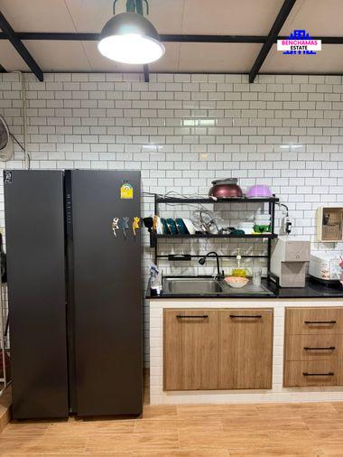 รูป 🔥ขาย ทาวน์โฮม 2 ชั้น GUSTO RATCHAPRUEK - RAMA 5 แปลงมุม ต่อเติมเต็มหลังคาและปูกระเบื้องหน้า-หลัง แถมเฟอร์นิเจอร์และแอร์ใหม่ 3 ตัว พร้อมเข้าอยู่ - รูปที่ 6/19