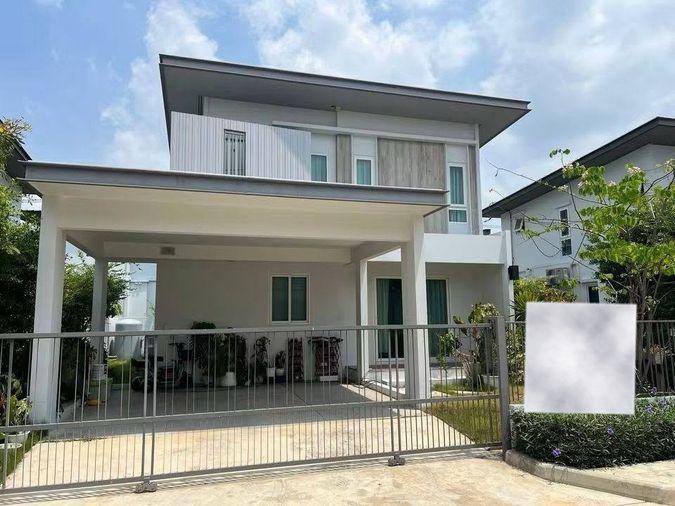 รูป 🔥ขาย บ้านเดี่ยวพร้อมเข้าอยู่ หมู่บ้านพฤกษ์ลดา ราชพฤกษ์ 345 ใกล้สโมสรและสวนใหญ่  ปูพื้นใหม่โทนอบอุ่น ฟรีโอน ฟรีแอร์  - รูปที่ 1/6
