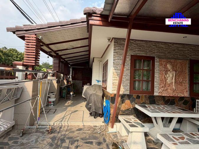รูป 🔥ขาย บ้านเดี่ยวชั้นเดียว PRAPAWAN HOME 1 หลังมุมติดถนนเมน ทำเลมีนบุรี บ้านพร้อมอยู่ ครัวใน-นอก แถมแอร์ 3 ตัว พร้อมโอน - รูปที่ 7/19
