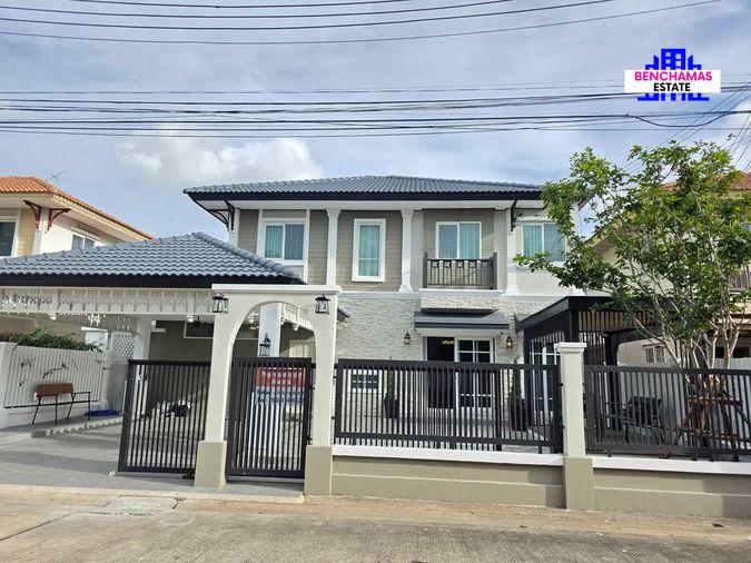 รูป 🔥ขาย บ้านเดี่ยวหลังใหญ่ พื้นที่รอบบ้านกว้างมาก Baan Fah Piyarom Lake & Park 2 (เฟส 9) ตกแต่งครบ ประหยัดงบเพราะต่อเติมให้ทั้งหมดแล้ว พร้อมอยู่ ฟรีโอน - รูปที่ 1/22