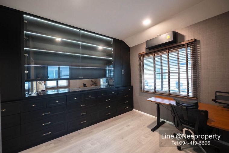 รูป ขาย บ้านเดี่ยวหรู มัณฑนา บางนา–วงแหวน เฟอร์นิเจอร์ครบพร้อมอยู่ (H6917) - รูปที่ 8/24