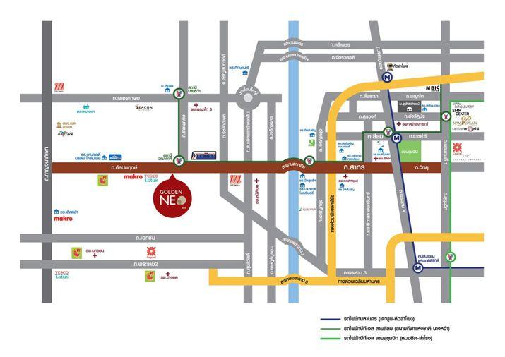 รูป ขายบ้าน Golden Neo สาทร กัลปพฤกษ์ 4 ห้องนอน 3 ห้องน้ำ พร้อมห้องนอนชั้นล่าง ใกล้ BTS เข้าสาทร 15 นาที - รูปที่ 2/37
