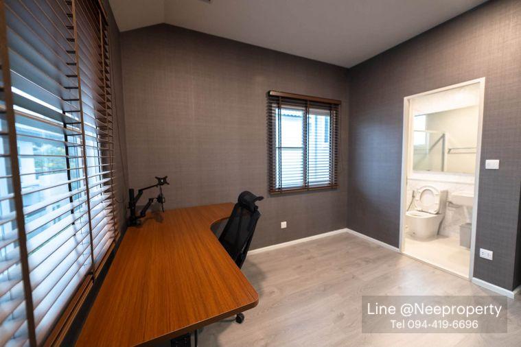 รูป ขาย บ้านเดี่ยวหรู มัณฑนา บางนา–วงแหวน เฟอร์นิเจอร์ครบพร้อมอยู่ (H6917) - รูปที่ 9/24