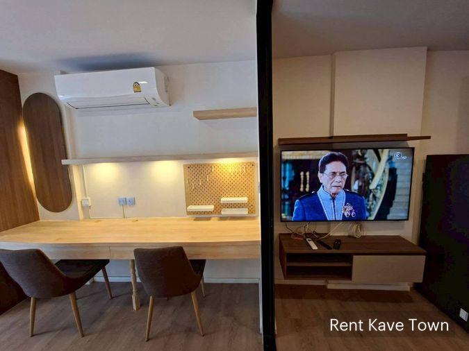 รูป 🏡 ให้เช่า Kave Town Shift 12,500฿💖 ✨ ตึก C ชั้น 6 ห้องระเบียงยื่น ✅️ พร้อมเข้าอยู่ - รูปที่ 2/7