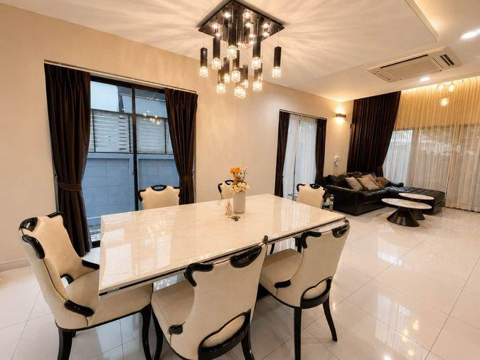 รูป HR3577ให้เช่าบ้านเดี่ยวหรู 3 ชั้น 400 ตร.ม. หมู่บ้านลุมพินี สวนหลวง ร.9 ใกล้โรงเรียนนานาชาติ ICS / TSIS - รูปที่ 12/23