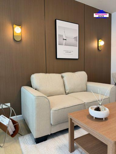 รูป 🌳ขาย ดีคอนโด รามอินทรา D condo Ramindra ดีคอนโด รามอินทรา ทำเลใจกลางติดถนนใหญ่ ใกล้รถไฟฟ้าสายสีชมพู✨สถานีมัยลาภ เพียง 300 เมตร - รูปที่ 3/7