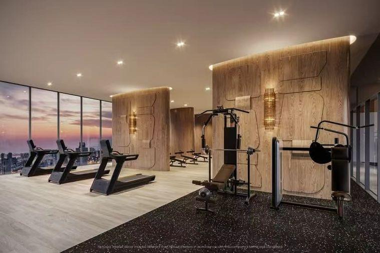 รูป RHYTHM Charoennakhon Iconic ชั้น 15 (1 Bed Plus) 43.5 ตร.ม. ทำเลทองตรงข้าม ICONSIAM ใกล้รถไฟฟ้า เฟอร์ครบพร้อมอยู่ - รูปที่ 6/9