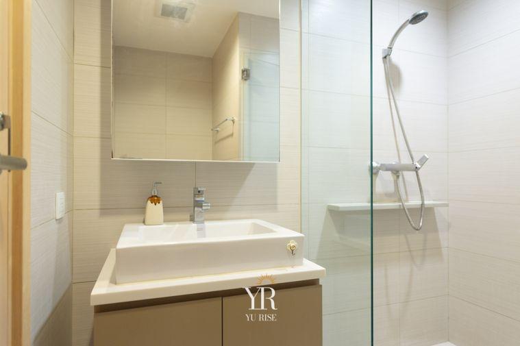 รูป SIRI at Sukhumvit 2 Bed แต่งครบมินิมอลญี่ปุ่น ห้องโปร่งรับลมวิวแม่น้ำทิศใต้ มีอ่างอาบน้ำ ห้องจริงสวยพร้อมเข้าอยู่ - รูปที่ 17/17