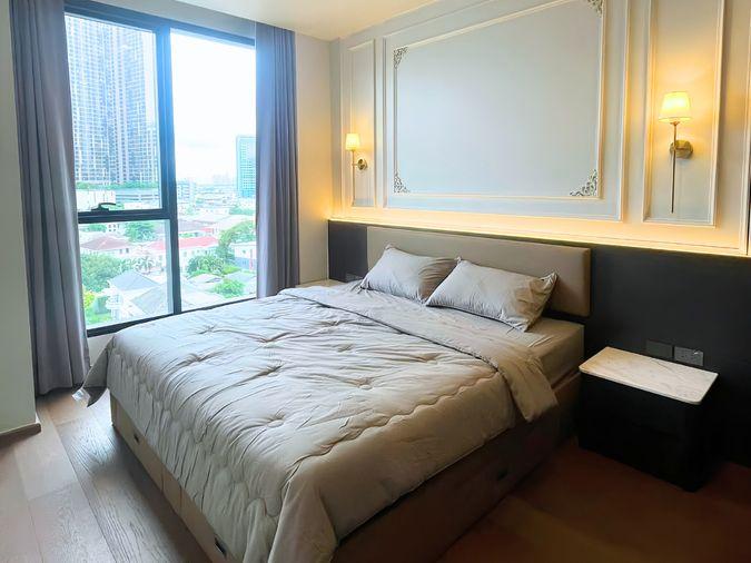 รูป 🔥 IDEO Q Sukhumvit 36 ห้องใหญ่ Luxury 46 ตร.ม. ใกล้ BTS ทองหล่อ เพียง 45,000 บาท ✨ 1 ห้องนอน ชั้น 9 ทำเลสุขุมวิท Prime  พร้อมเข้าอยู่ 🏙️ - รูปที่ 2/8