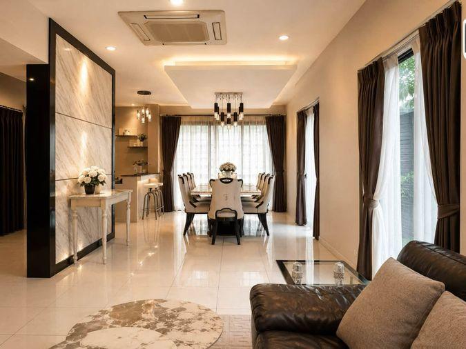 รูป HR3577ให้เช่าบ้านเดี่ยวหรู 3 ชั้น 400 ตร.ม. หมู่บ้านลุมพินี สวนหลวง ร.9 ใกล้โรงเรียนนานาชาติ ICS / TSIS - รูปที่ 4/23