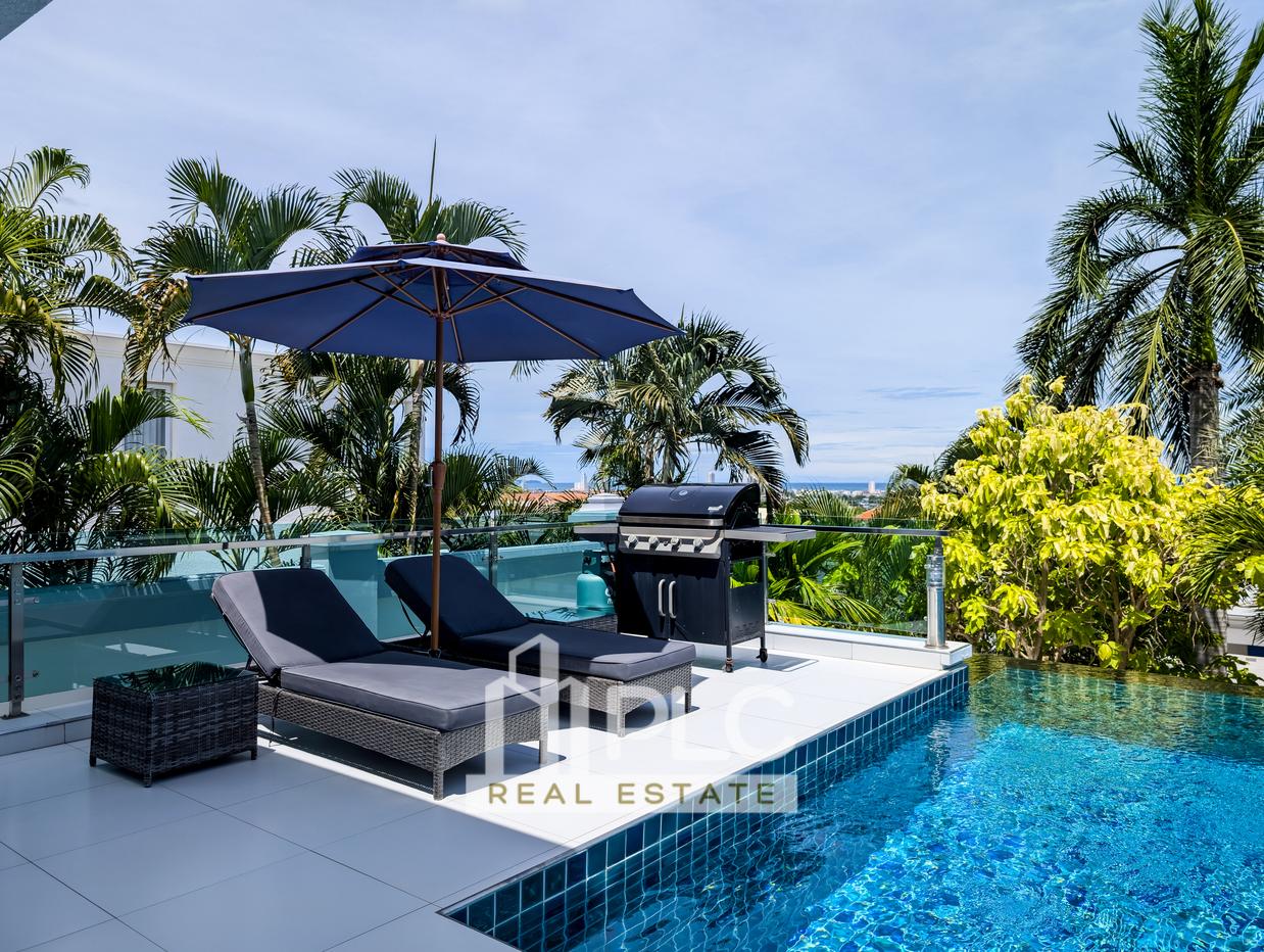 picture Luxury Sea View Villa for Sale East Pattaya with Sunset Views - 4/27