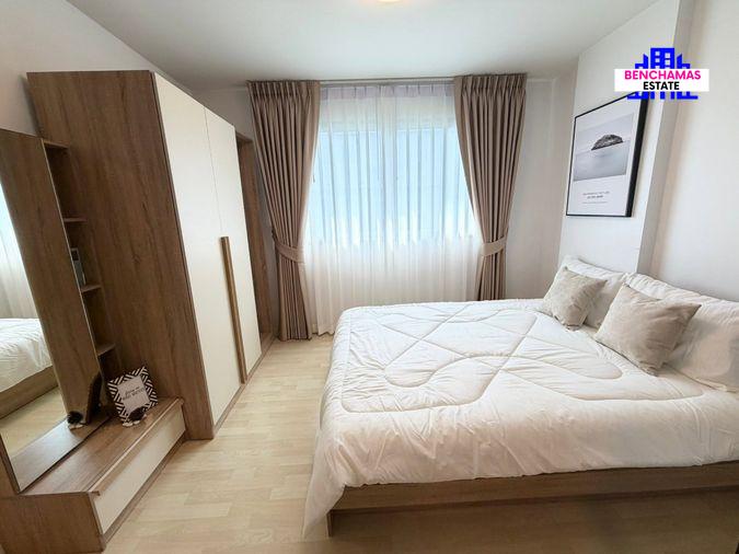 รูป 🌳ขาย ดีคอนโด รามอินทรา D condo Ramindra ดีคอนโด รามอินทรา ทำเลใจกลางติดถนนใหญ่ ใกล้รถไฟฟ้าสายสีชมพู✨สถานีมัยลาภ เพียง 300 เมตร - รูปที่ 1/7