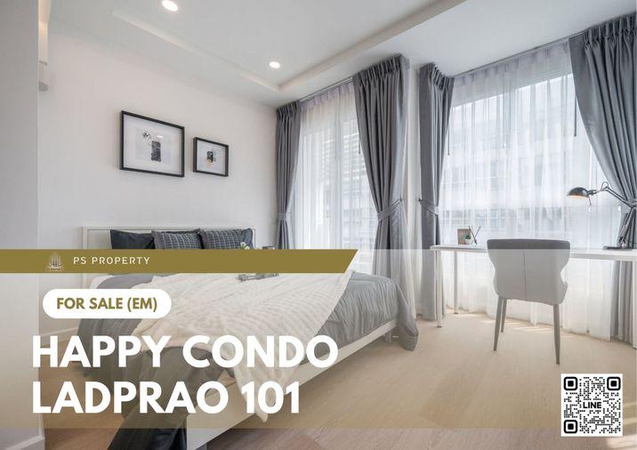 รูป ขายด่วน 🔥 Happy Condo Ladprao 101 🔥 2 ห้องนอน 2 ห้องน้ำ ทำเลดี ติดถนนลาดพร้าว 101 - รูปที่ 1/11