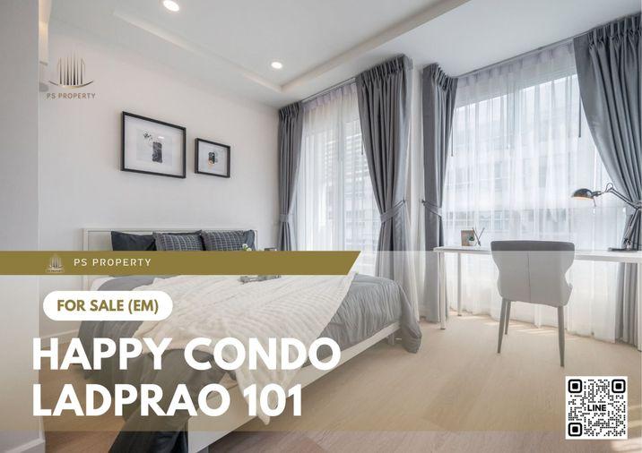 รูป ขายด่วน 🔥 Happy Condo Ladprao 101 🔥 2 ห้องนอน 2 ห้องน้ำ ทำเลดี ติดถนนลาดพร้าว 101 - รูปที่ 1/11
