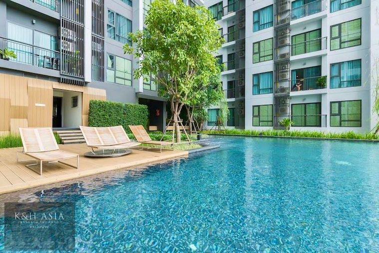 รูป Rhythm Sukhumvit 36-38 ห้อง 1 นอน แต่งครบเฟอร์ฯ จัดเต็ม โซฟาใหญ่นั่งสบาย ระเบียงกว้างวิวเปิดโล่ง หิ้วกระเป๋าเข้าอยู่เลย - รูปที่ 6/21