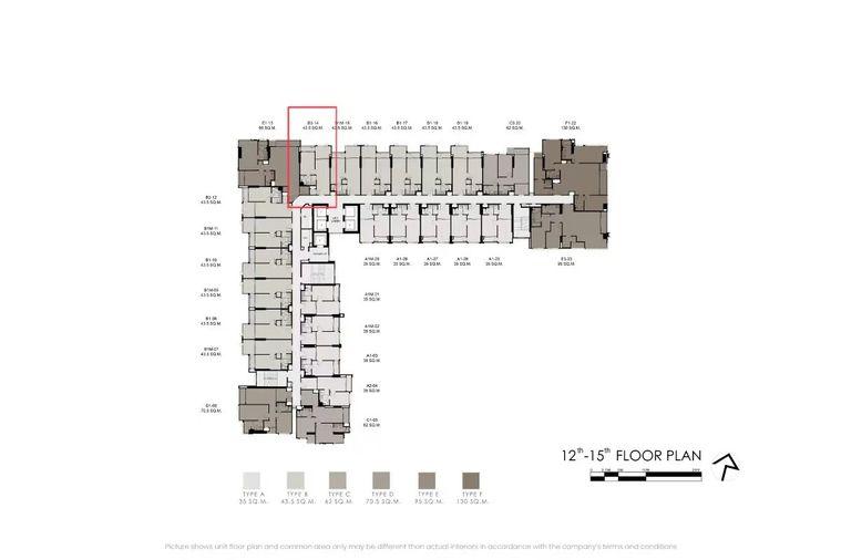 รูป RHYTHM Charoennakhon Iconic ชั้น 15 (1 Bed Plus) 43.5 ตร.ม. ทำเลทองตรงข้าม ICONSIAM ใกล้รถไฟฟ้า เฟอร์ครบพร้อมอยู่ - รูปที่ 2/9