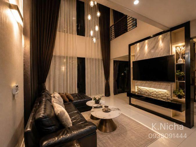 รูป HR3577ให้เช่าบ้านเดี่ยวหรู 3 ชั้น 400 ตร.ม. หมู่บ้านลุมพินี สวนหลวง ร.9 ใกล้โรงเรียนนานาชาติ ICS / TSIS - รูปที่ 11/23