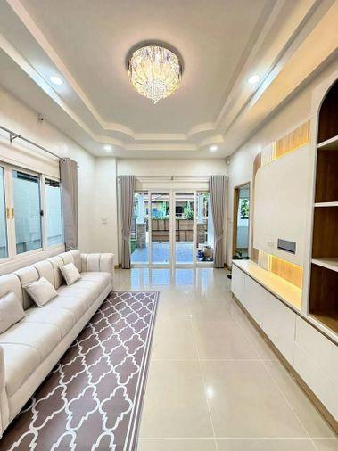 picture Newly renovated corner house in a prime location at Sahaphap 6 Village, Laem Chabang. - 3/17