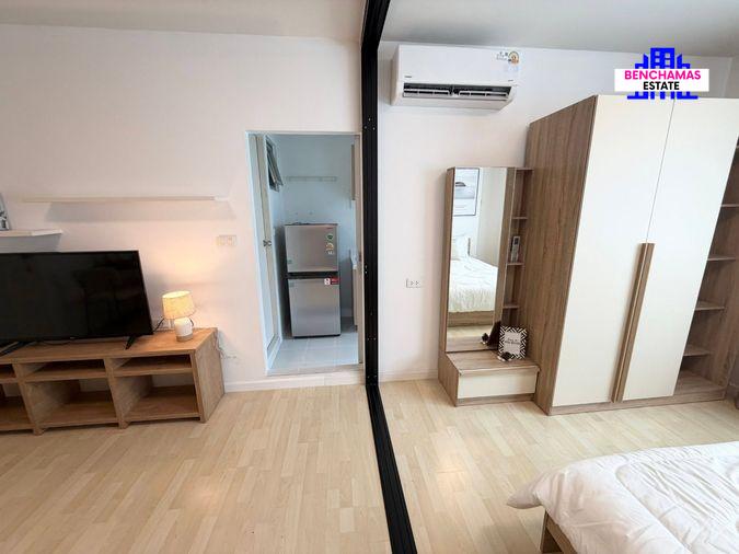 รูป 🌳ขาย ดีคอนโด รามอินทรา D condo Ramindra ดีคอนโด รามอินทรา ทำเลใจกลางติดถนนใหญ่ ใกล้รถไฟฟ้าสายสีชมพู✨สถานีมัยลาภ เพียง 300 เมตร - รูปที่ 2/7