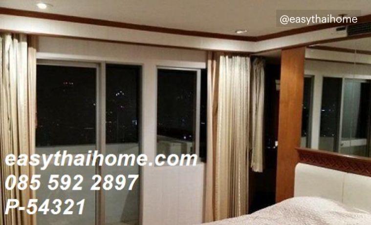 รูป P-54321 📢 เช่าคอนโด ไซต์ 2 นอน กับโครงการ | วิทยุ คอมเพล็กซ์ ชั้น 33 ใกล้ BTS เพลินจิต Line: @easythaihome 085-592-2897 - รูปที่ 7/10