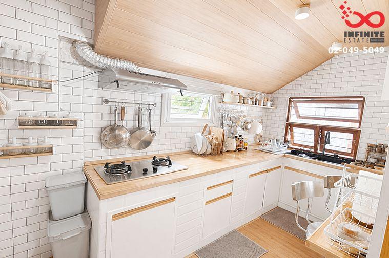 รูป ขายบ้านเดี่ยว 1 ชั้น 45 ตรว. ประเสริฐมนูกิจ 42 หลังมุม สไตล์มินิมอล หมู่บ้านสราญรมย์ ใกล้แยกเกษตร–นวมินทร์  - รูปที่ 15/20