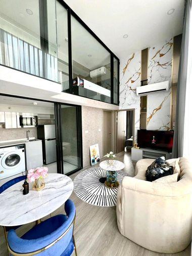 picture 🔥 KnightsBridge Space Sukhumvit–Rama 4 Duplex Loft, 2 floors, only 32,900 THB ✨ Specially designed room, ready to move in 🏙️ - 5/13